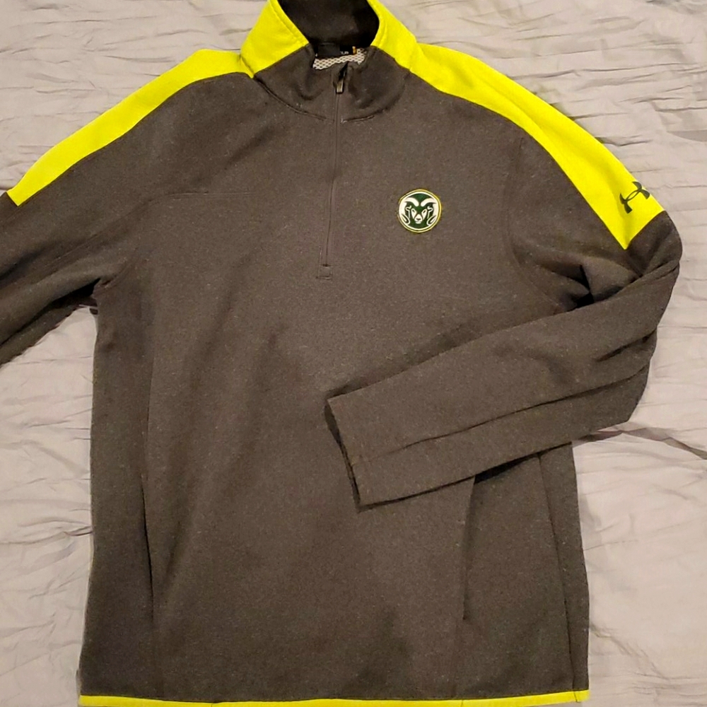 UA Colorado state university 1/4 zip - size M